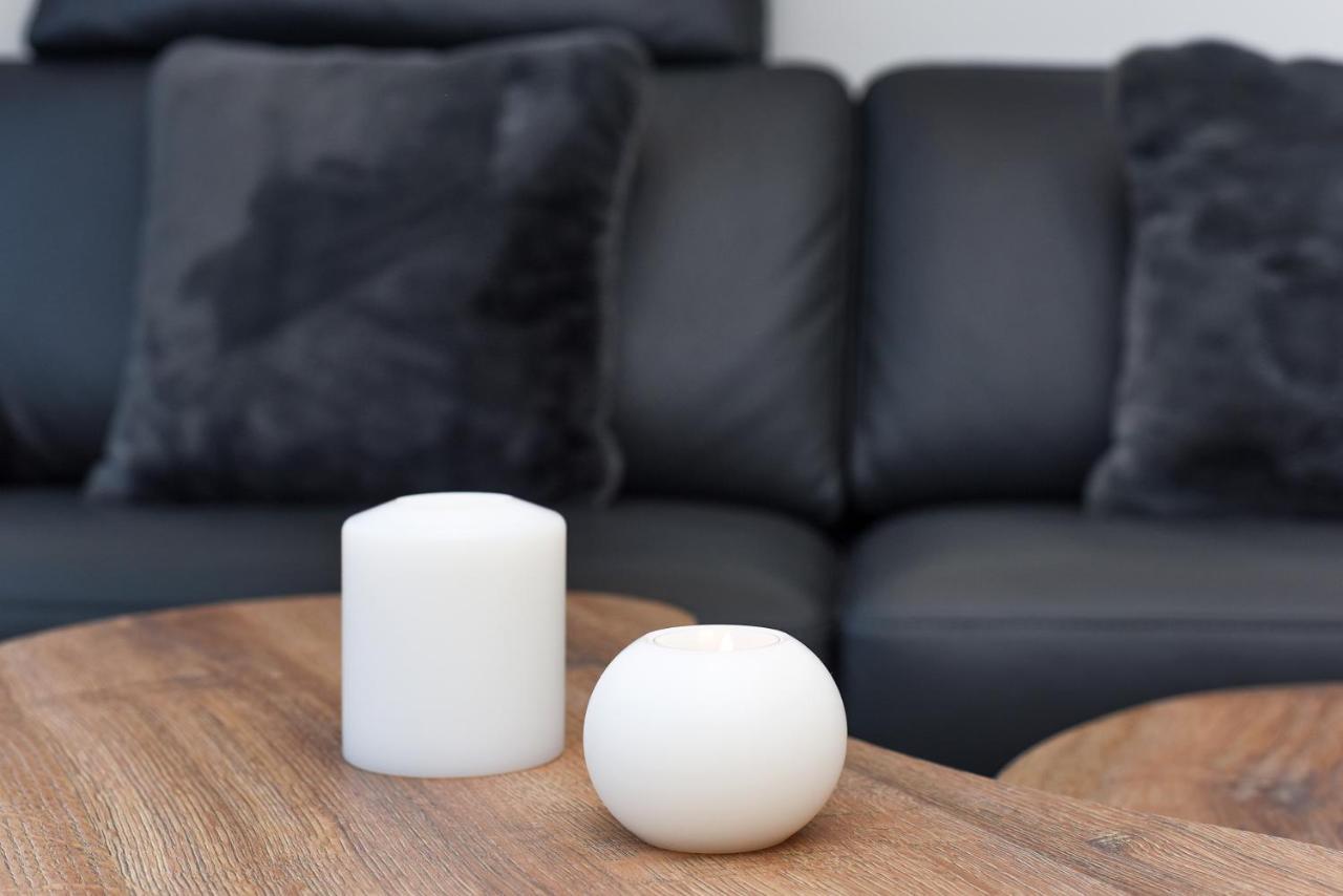 Meerblick-Ferienwohnung Black Pearl ベンサージール エクステリア 写真